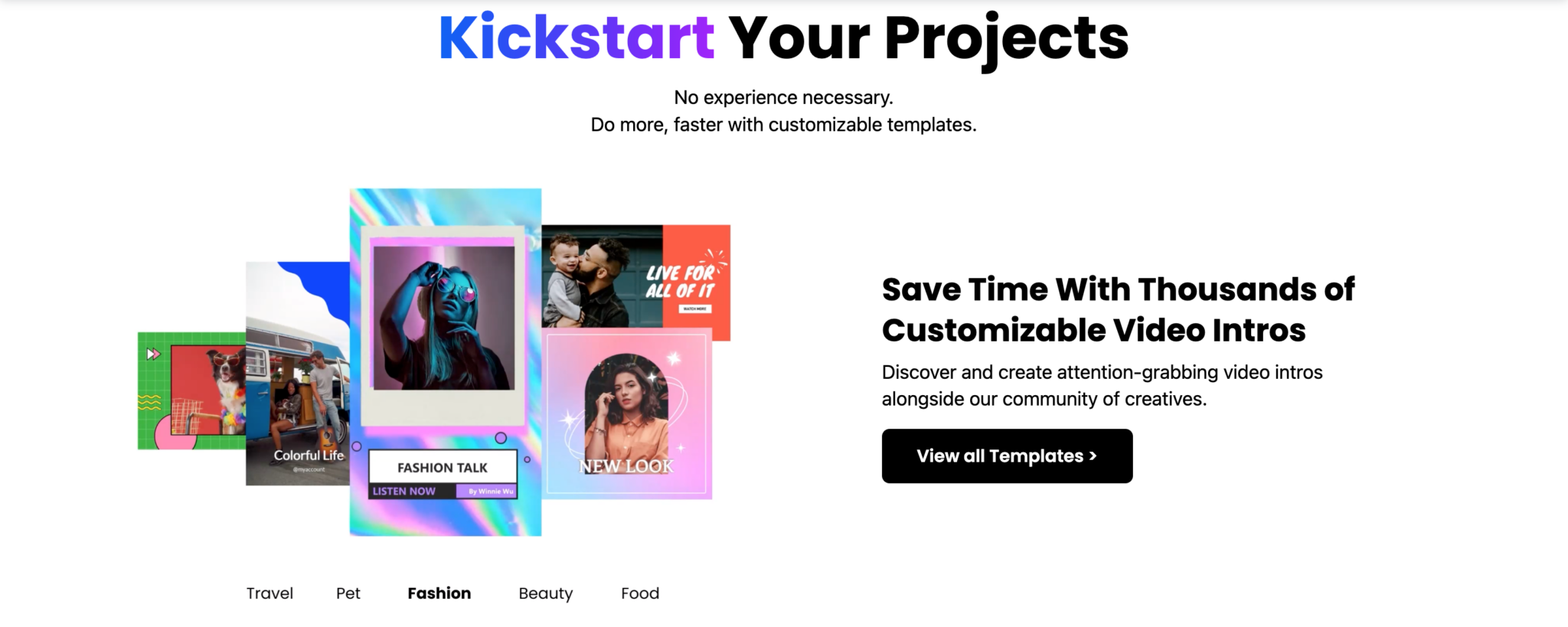 PowerDirector 365 main page screenshot
