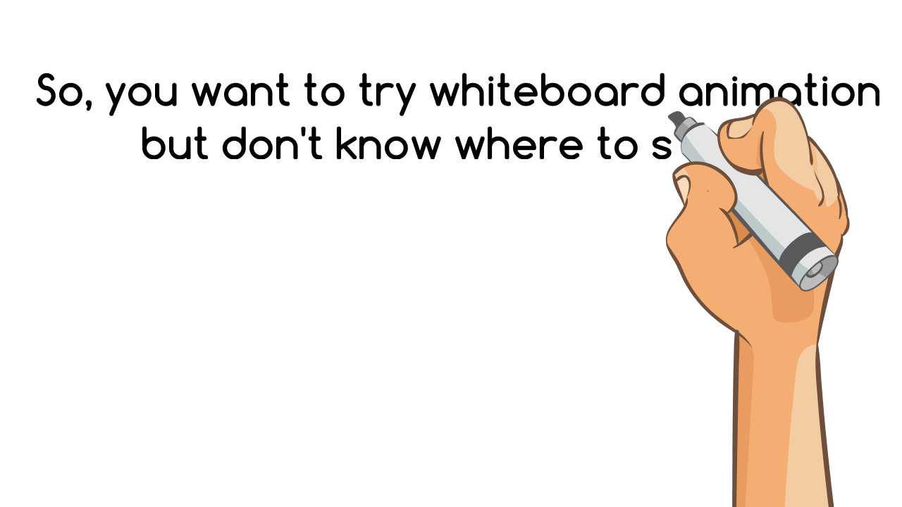 Whiteboard Animation Software | Studio