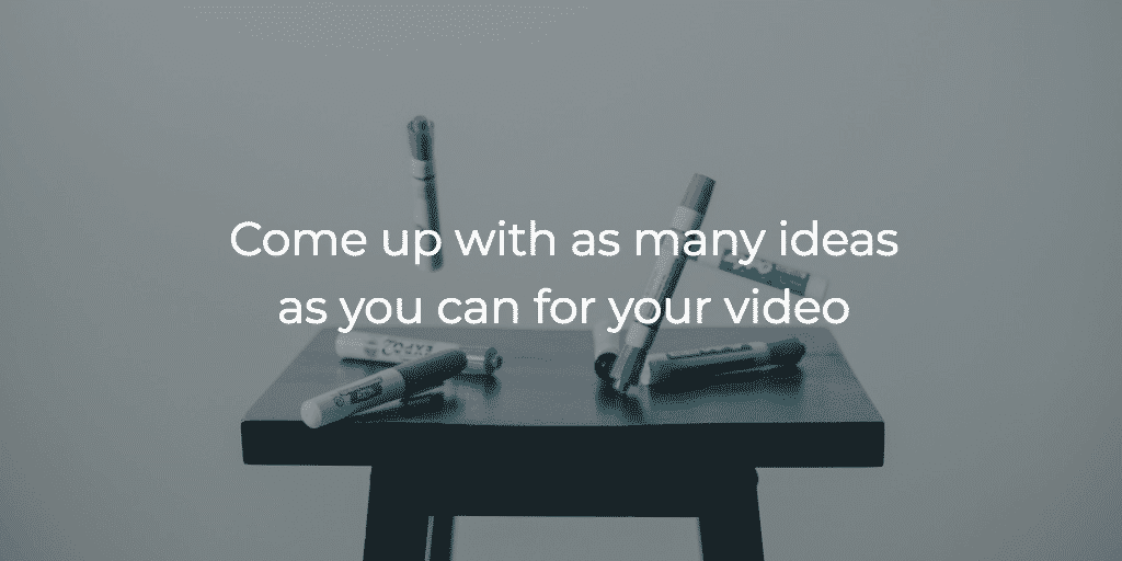 Video ideas