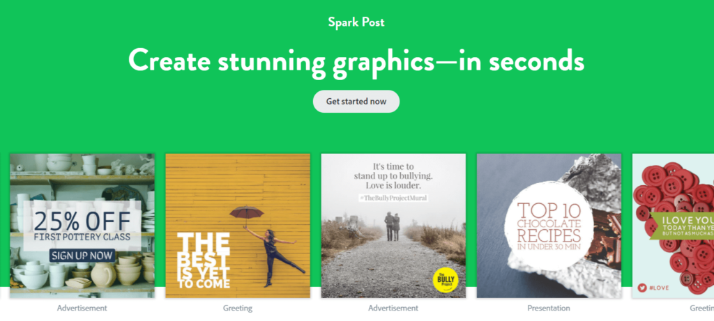 Adobe Spark Post tool for marketers