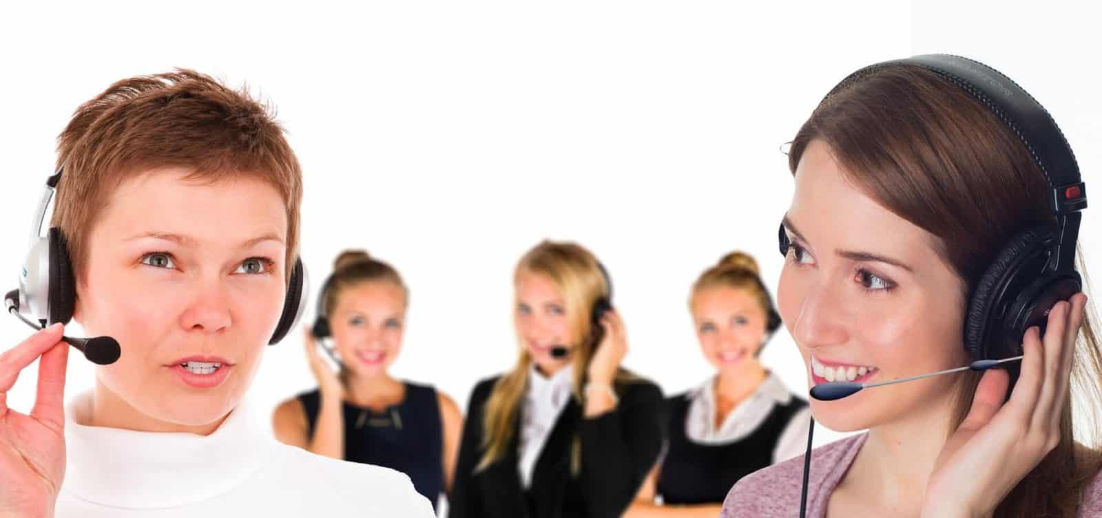 Stock footage call center