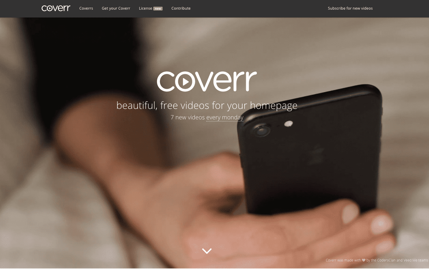 Free stock videos: Coverr